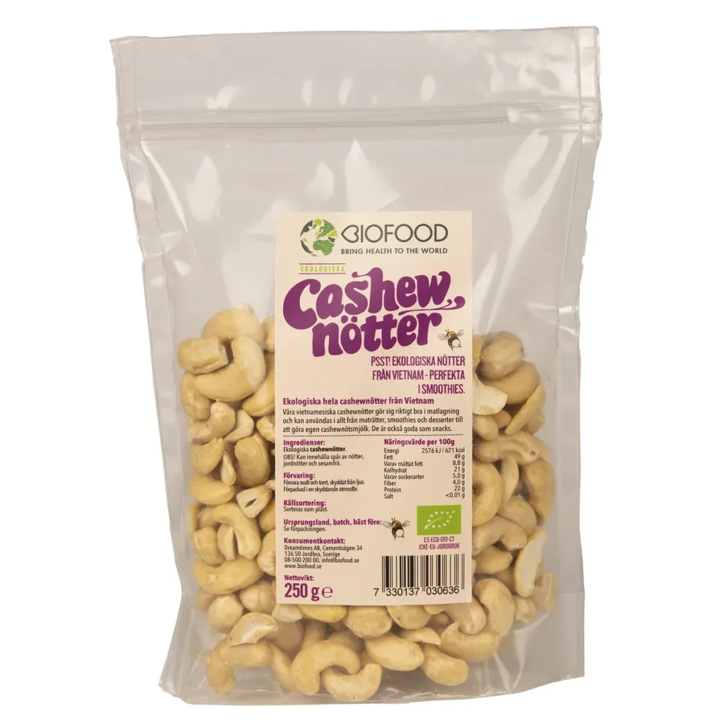 cashewnötter 250 g
