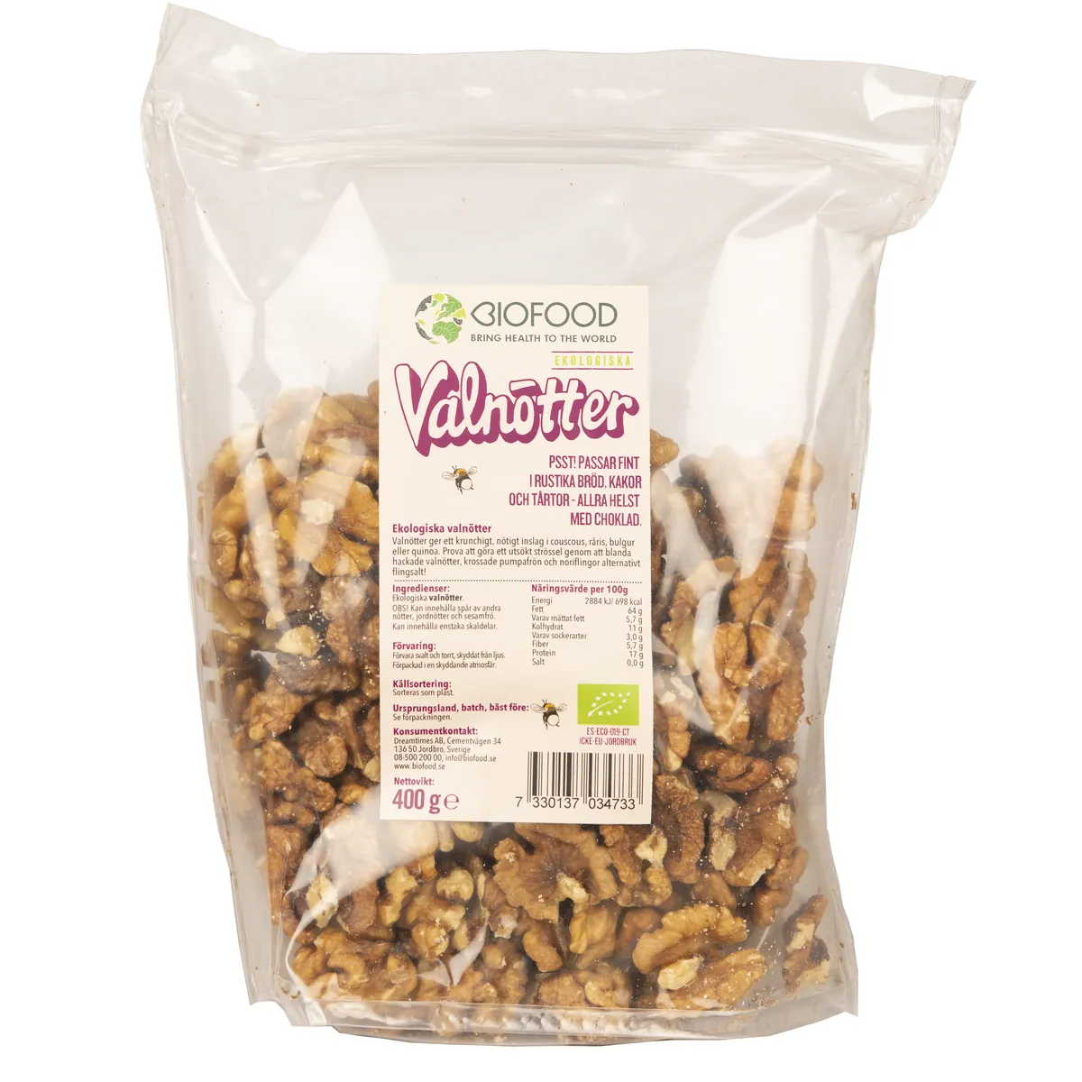 valnötter halvor 400 g valnötter halvor 400 g