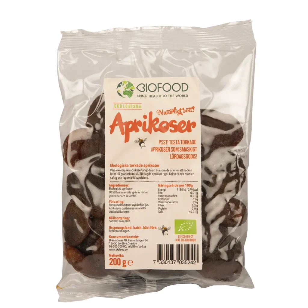 Hem aprikoser 200 g