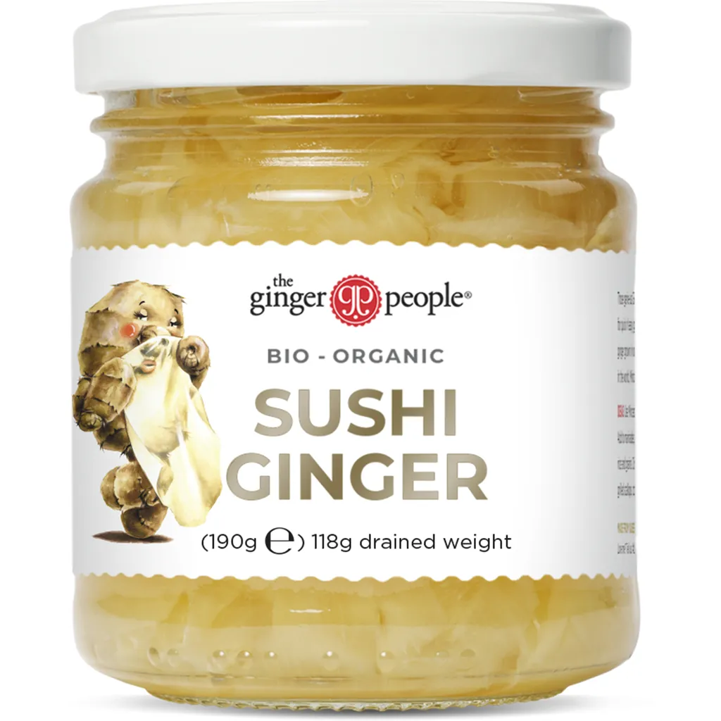 Ingefära Picklad (sushiingefära) 190 G - Biofood Webbshop